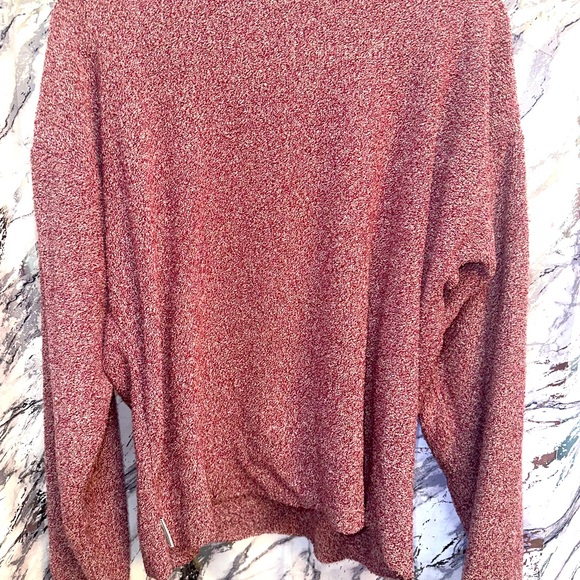 Woolley Threads  Blokecore Style Wool Crew neck warm cozy Boston College Y2K - Picture 5 of 6
